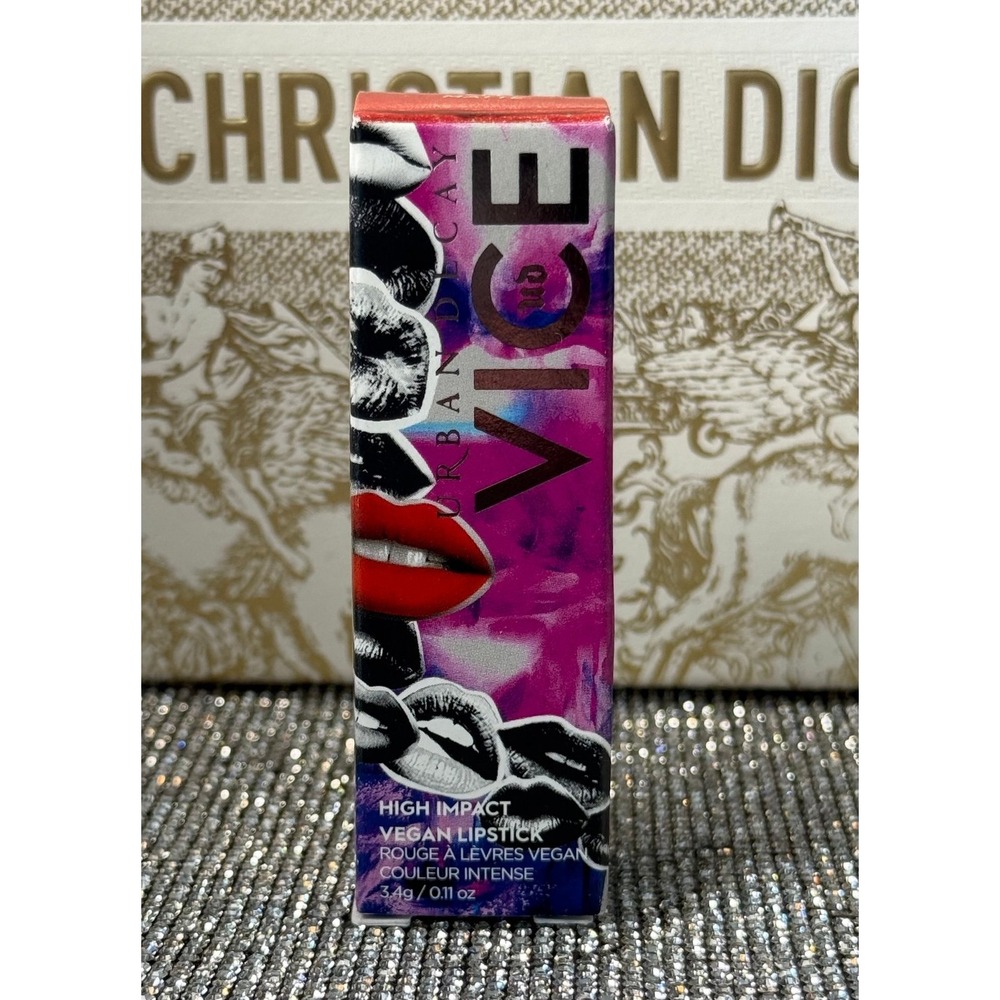 Urban Decay Vice High Impact Vegan Lipstick 714 Matte Full Size 3.4g New in Box - Picture 2 of 5